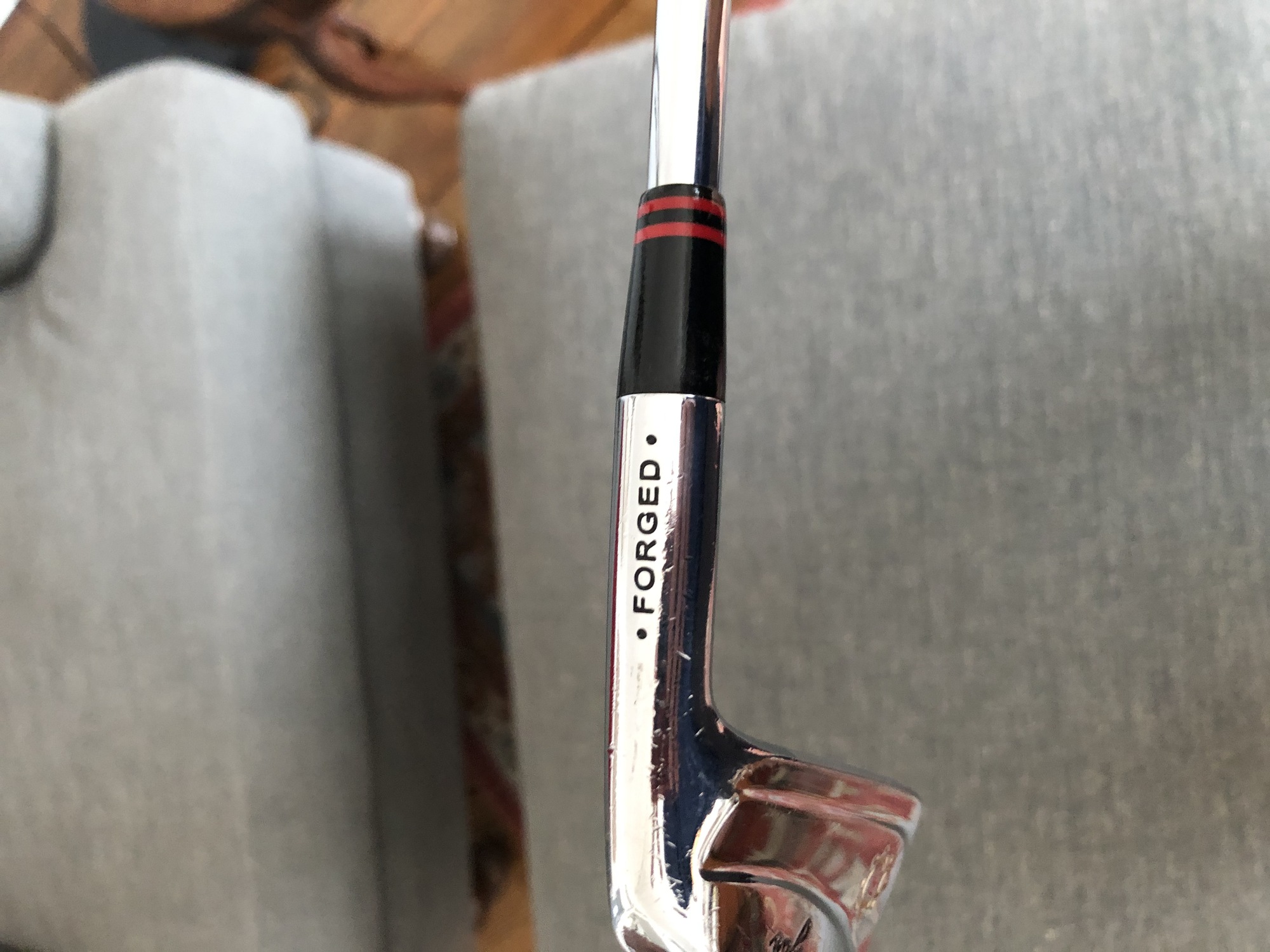 99 Apex Forged Irons What Do The Two Black Dots Around Forged Mean