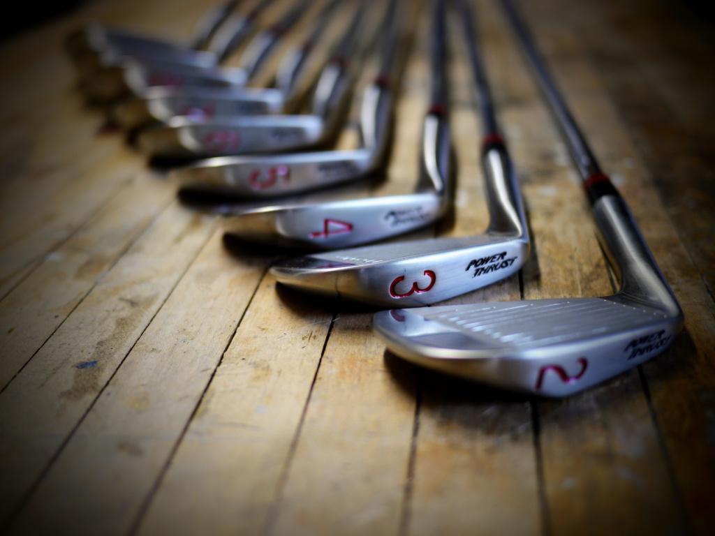 Arias True Zero Offset Irons 4PW w/Steelfiber’s 475, Louisville