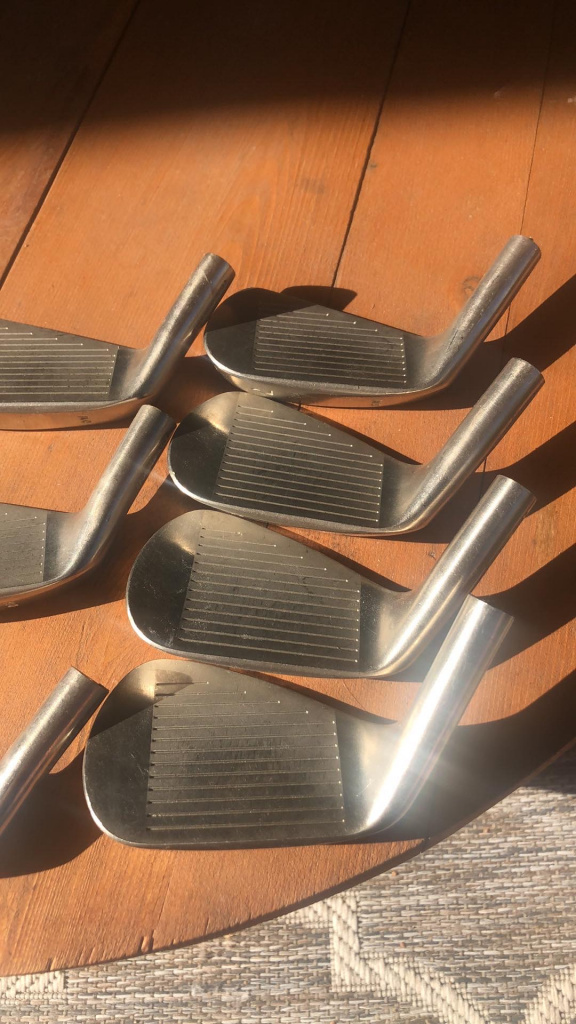 Scratch Don White DW hand ground Combo Irons 4PW (EZ/AR) — GolfWRX