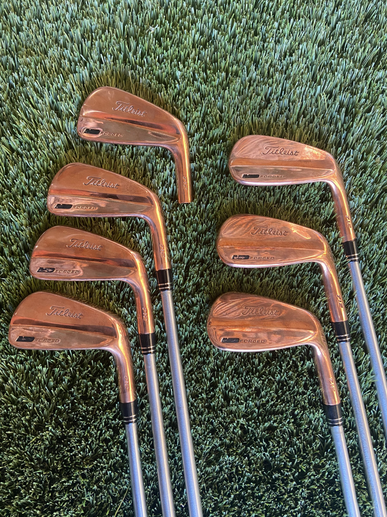 Copper Titleist Blades — GolfWRX