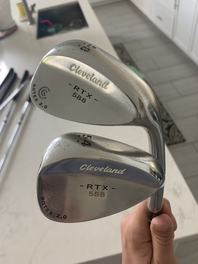 PRICE DROP Ping i20 irons, Cleveland RTX 2.0 588 wedges