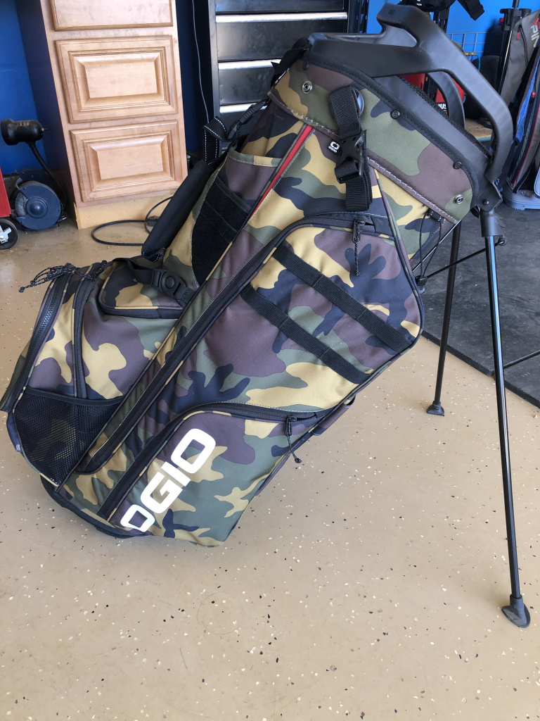 Ogio Alpha Convoy 514 RTC stand golf bag Woodland Camo Essentially