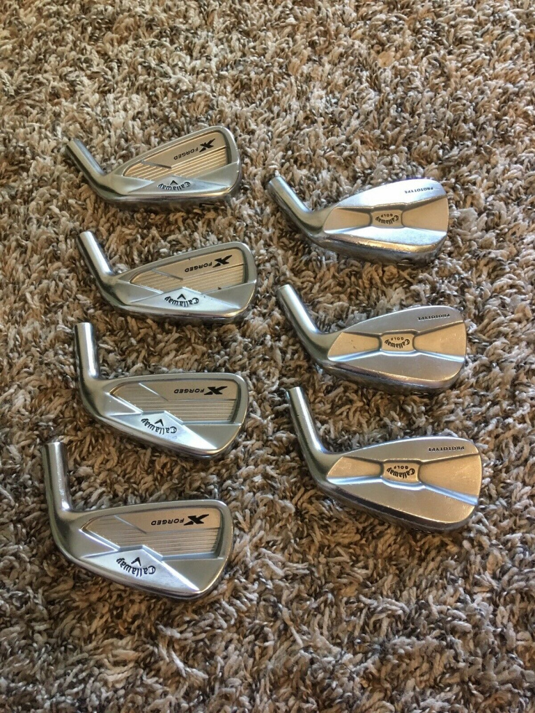 Callaway Combo Irons heads and Prototype...210 shipped