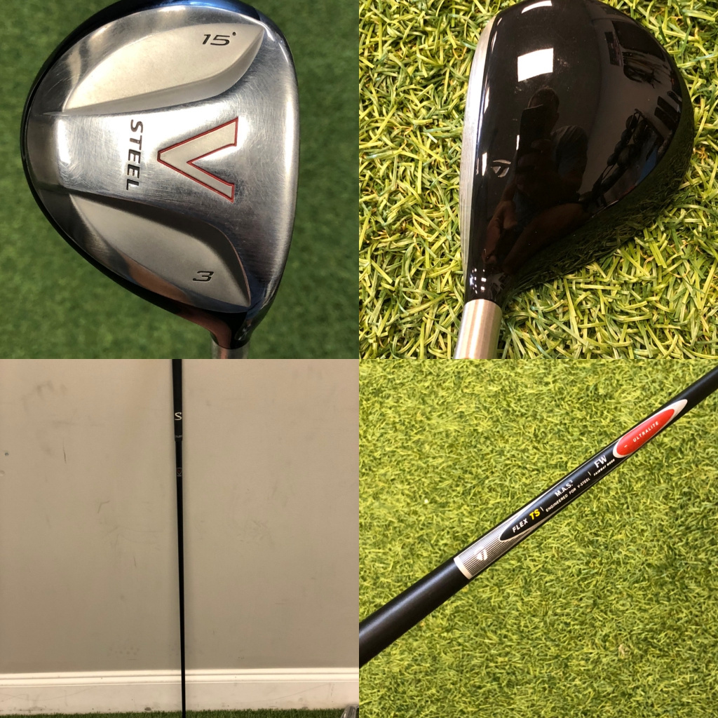 Tour Issue Taylormade Driver Heads, AP2 718 with X100 AMTs, Stitch, V