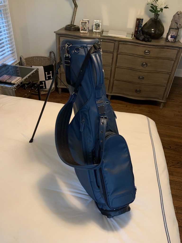 Titleist Linksmaster Caddy Bag Slate Blue — GolfWRX