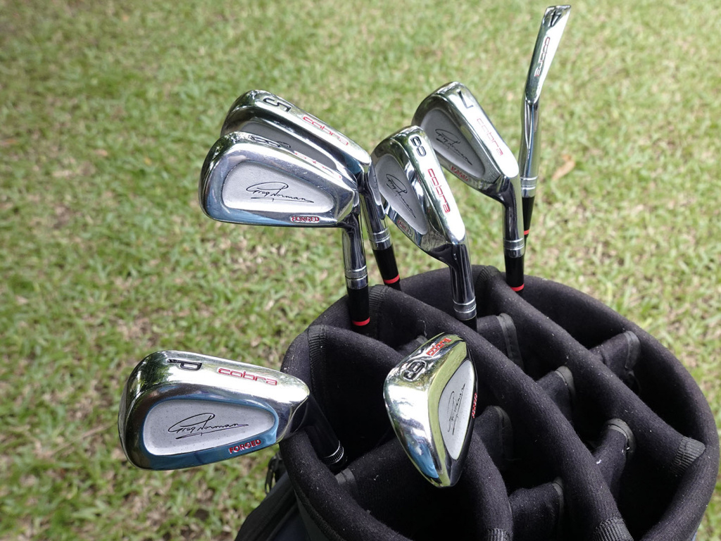 Cobra Greg Norman Signature CB Irons Restoration + Comparison Pics vs