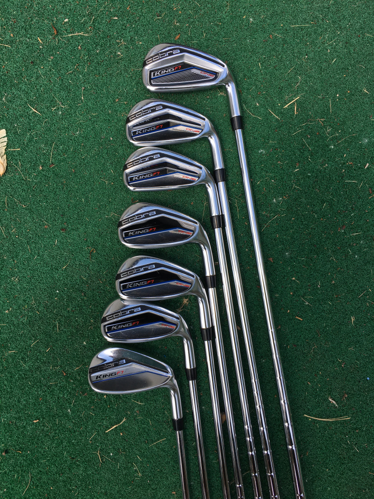 cobra one length irons f7