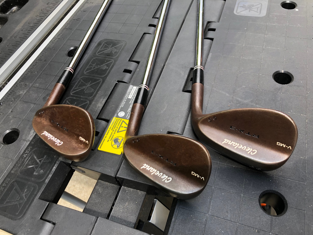 RTX3 60*, Ping driver shafts, Whiteboard Hybrid shaft, KBS X pulls