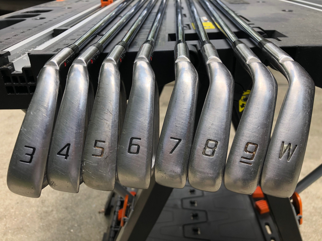 RTX3 60*, Ping driver shafts, Whiteboard Hybrid shaft, KBS X pulls