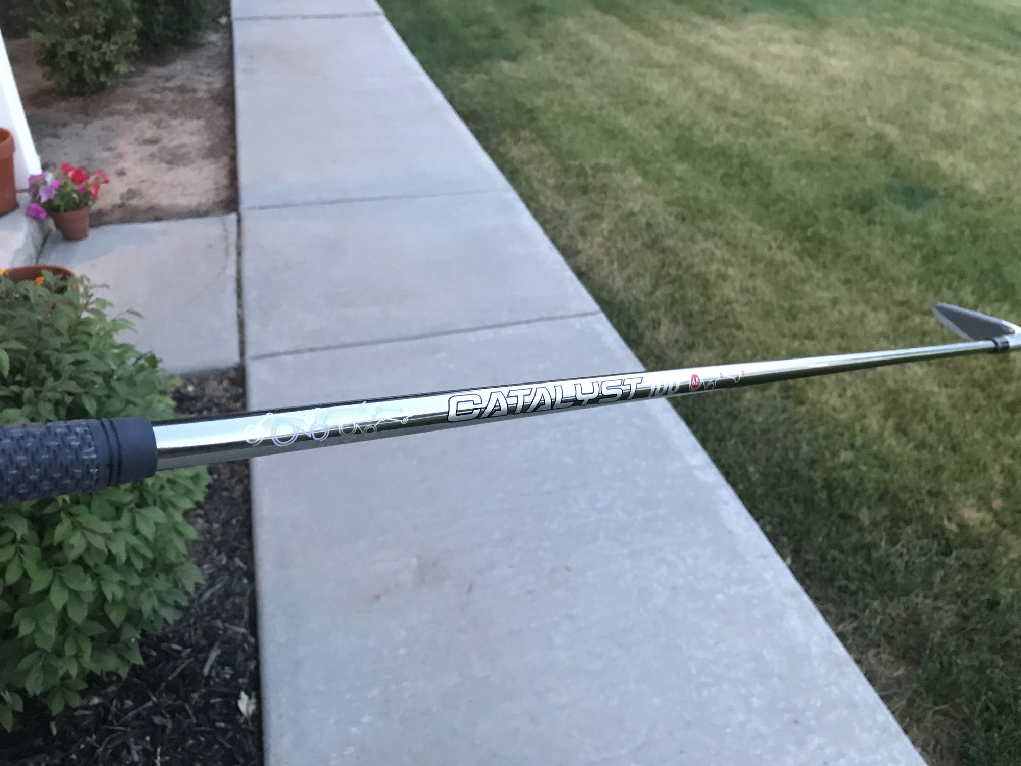 ProjectX Catalyst 100 graphite iron shaft reviewPretty impressive