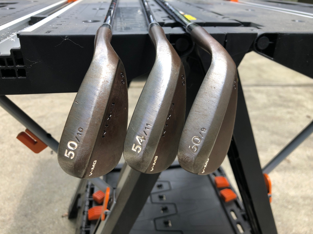 RTX3 60*, Ping driver shafts, Whiteboard Hybrid shaft, KBS X pulls