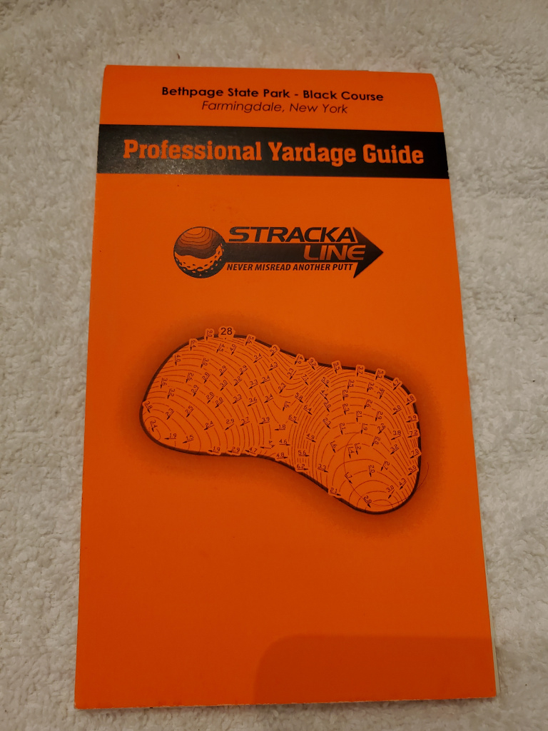 Strackaline/Lucas yardage books Bethpage Black and Spyglass (Tour book) — GolfWRX