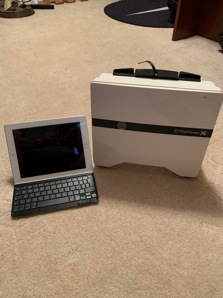 Flightscope X2 with iPad — GolfWRX