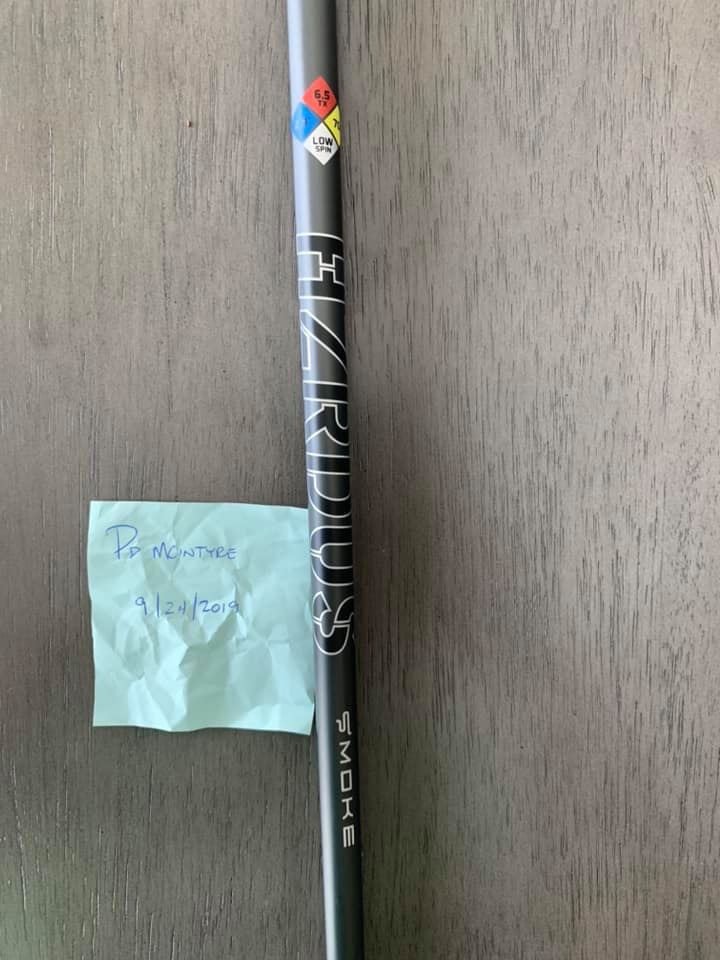 PRICE DROP **** LH Hzrdus Smoke Driver Shaft (TM) — GolfWRX