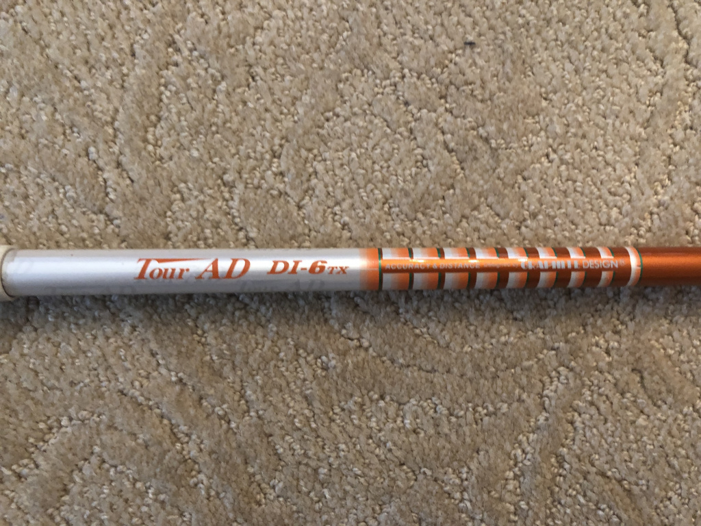 Final Price Drop! Tour AD DI 6TX Driver Shaft — GolfWRX