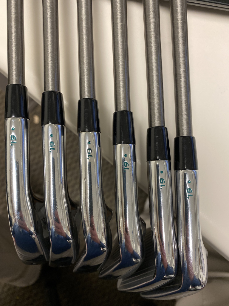 Callaway Tour Issue Apex Dot Irons 5PW TCXXXX serial Aerotech 110