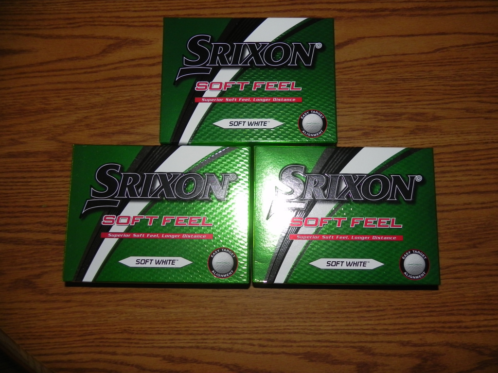 Srixon Soft Feel Golf Balls 3 Dozen 40 shipped — GolfWRX Srixon Soft Feel Golf Balls 3 Dozen 40 shipped — GolfWRX