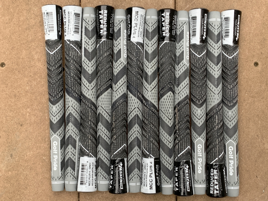 Golf Pride MCC+ 4 Gray MIDSIZE x12 grips — GolfWRX
