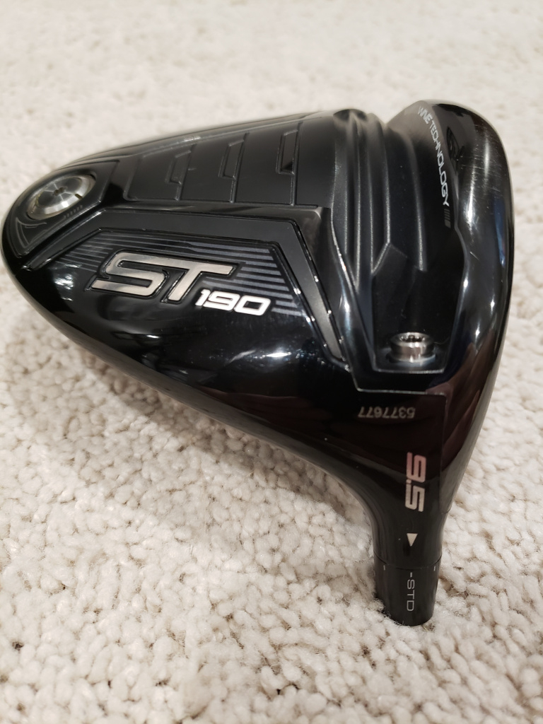 FS Mizuno ST190 9.5° RH driver head + HC & shaft adapter great shape