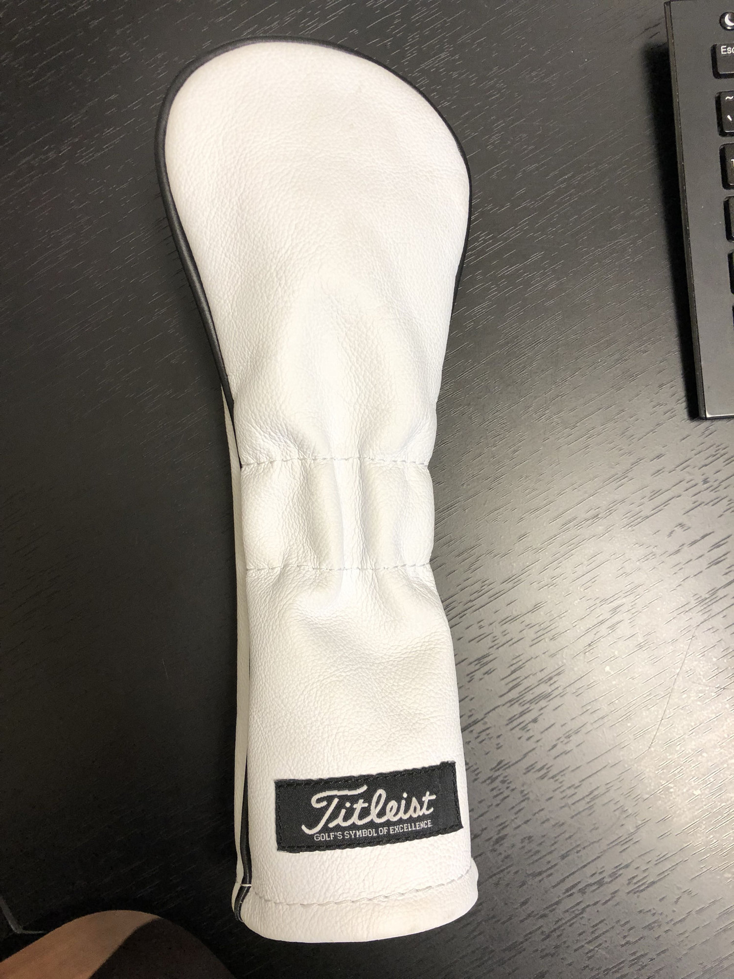 Titleist White Leather Headcover Golfwrx - Titleist Leather Headcover White Titleist White Leather Headcover Golfwrx - Titleist Leather Headcover White