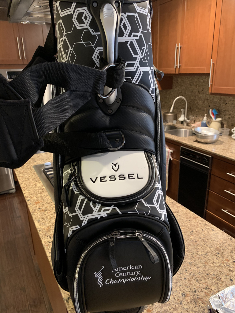 New Vessel NBC Sport/American Century Celebrity golf bag — GolfWRX