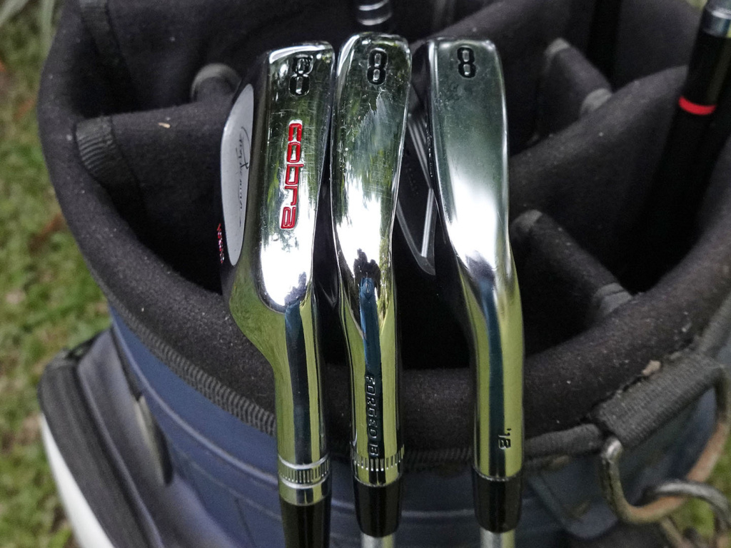 Cobra Greg Norman Signature CB Irons Restoration + Comparison Pics vs