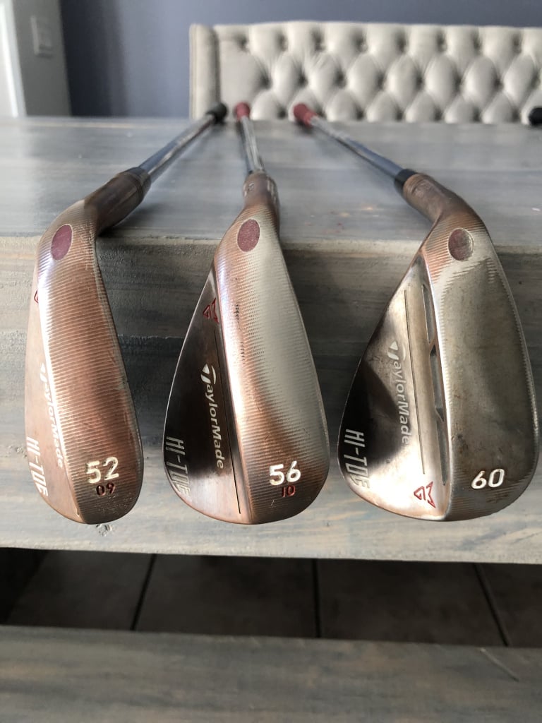 Taylormade lh p770 4aw , hi toe wedges and udi 3 iron — GolfWRX