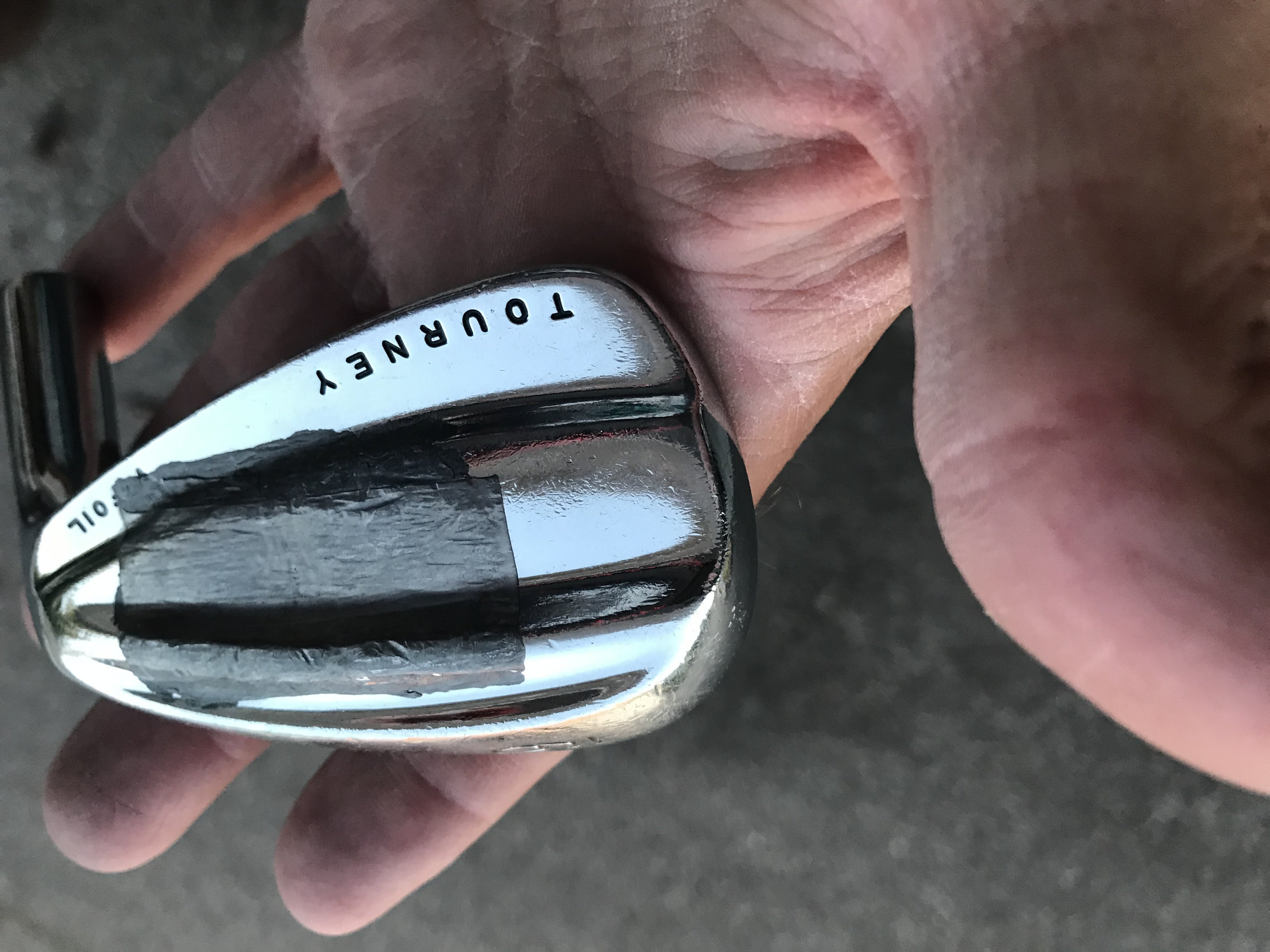 Any rules of thumb for adding lead tape to irons? Different weight for