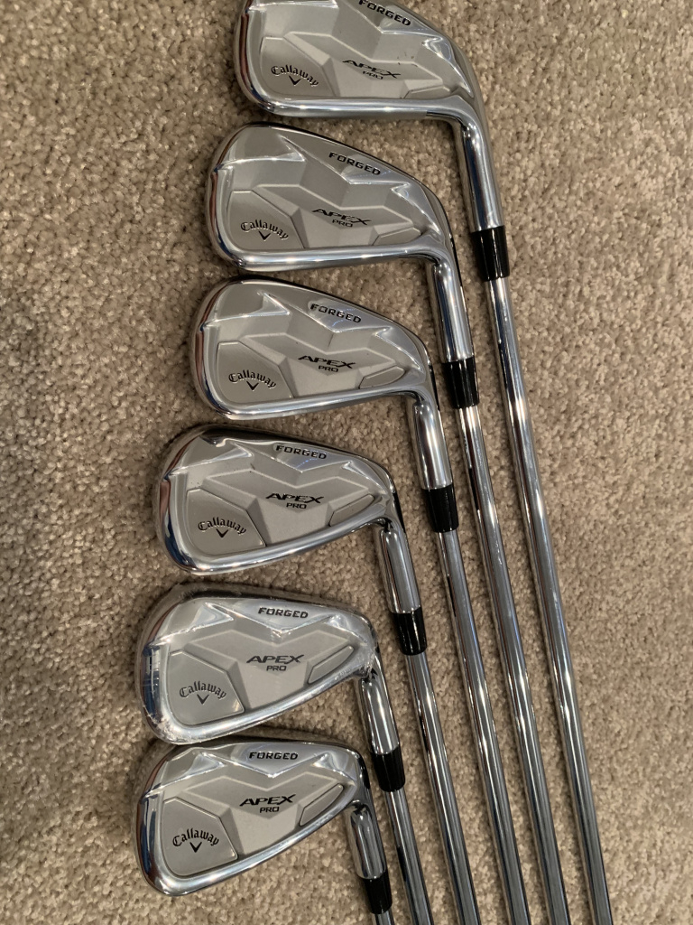 Come take a look inside...Ping i210’s, 2019 Callaway Apex Pro
