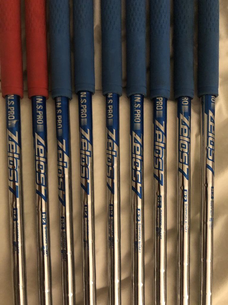 Nippon Zelos 7 R2 Flex Shafts (Set of 9) Junior Golf Shaft Set — GolfWRX
