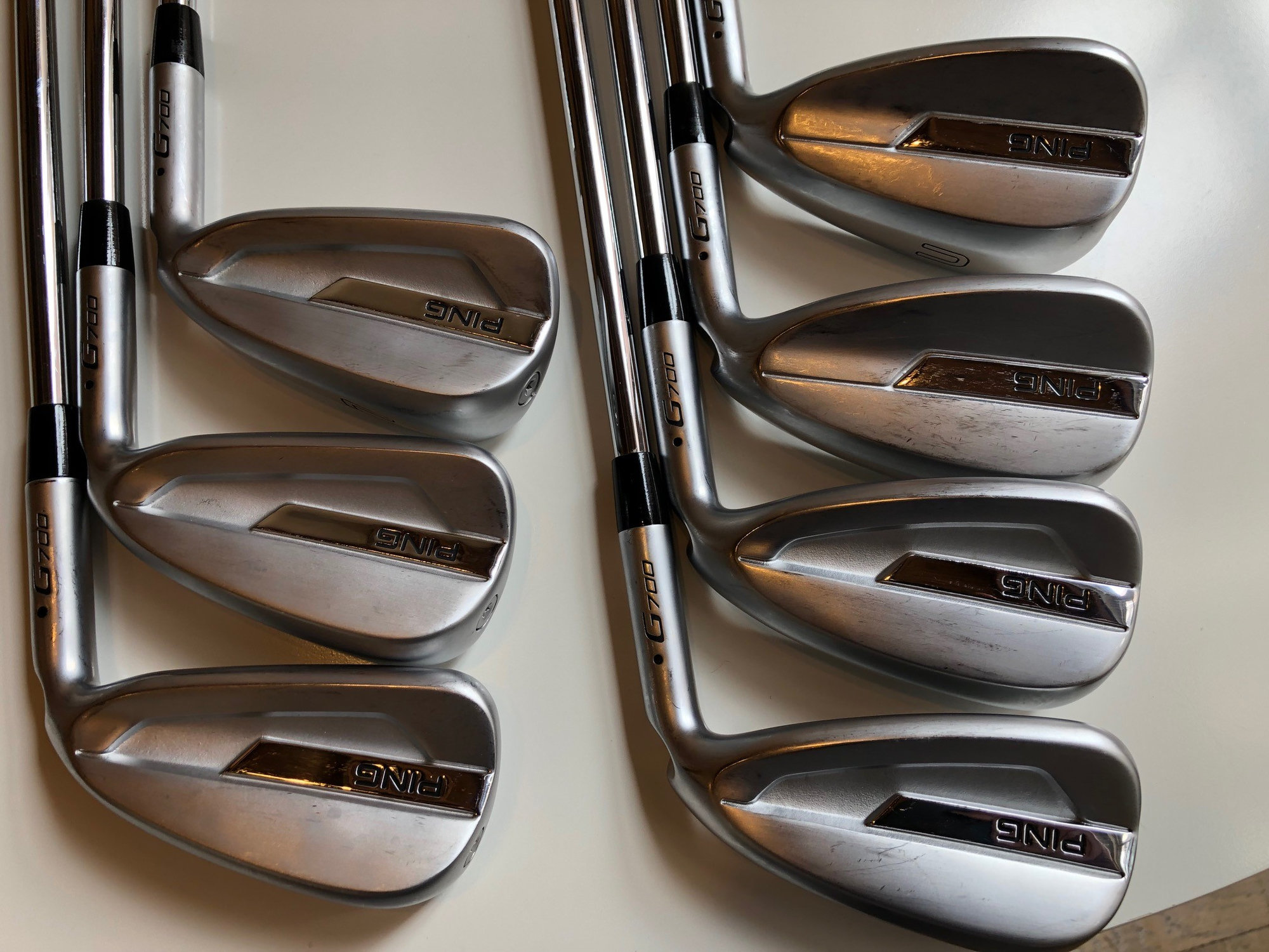 Ping G700 Iron Set 5U Black Dot, Glide 2.0 wedges...535 shipped