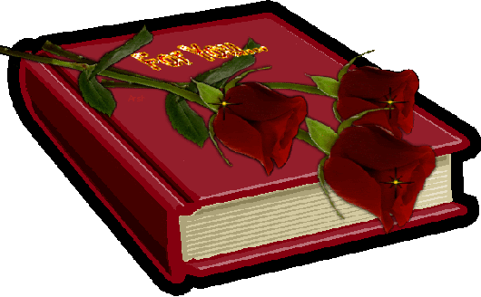 Resultado de imagen de FELIZ DIA DEL LIBRO ROSAS GIF