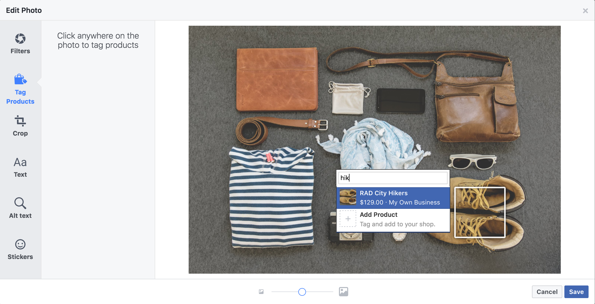 How to tag your products in Facebook and Instagram — Lightspeed