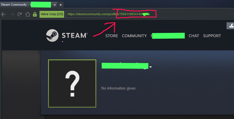 64 steam id finder