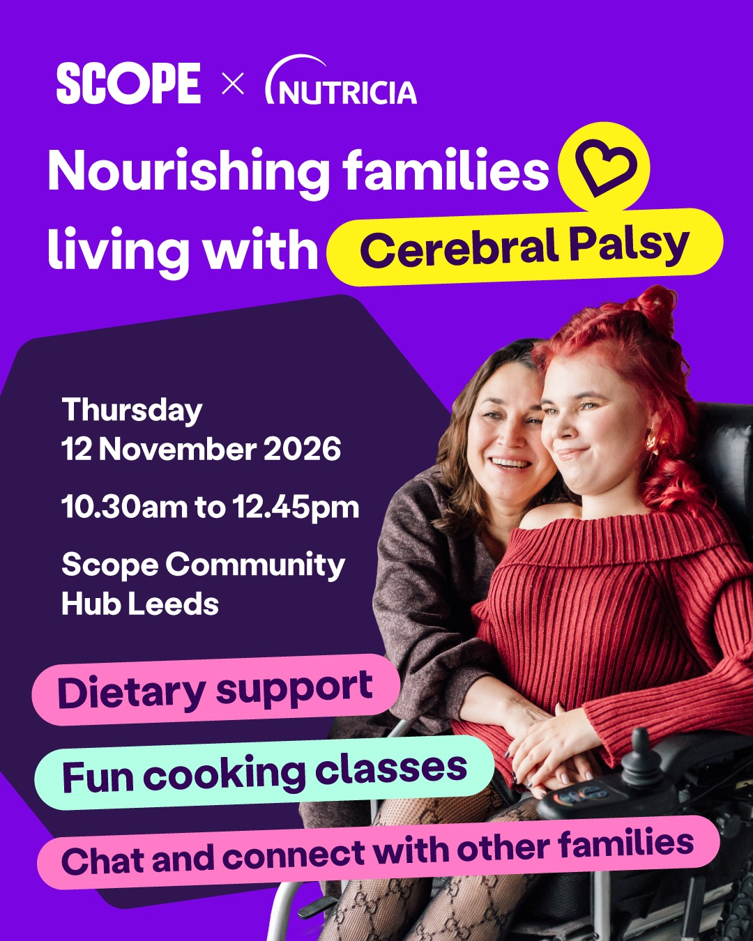 Ic Scope Nourishing families with cerebral palsy — Scope | Online Community