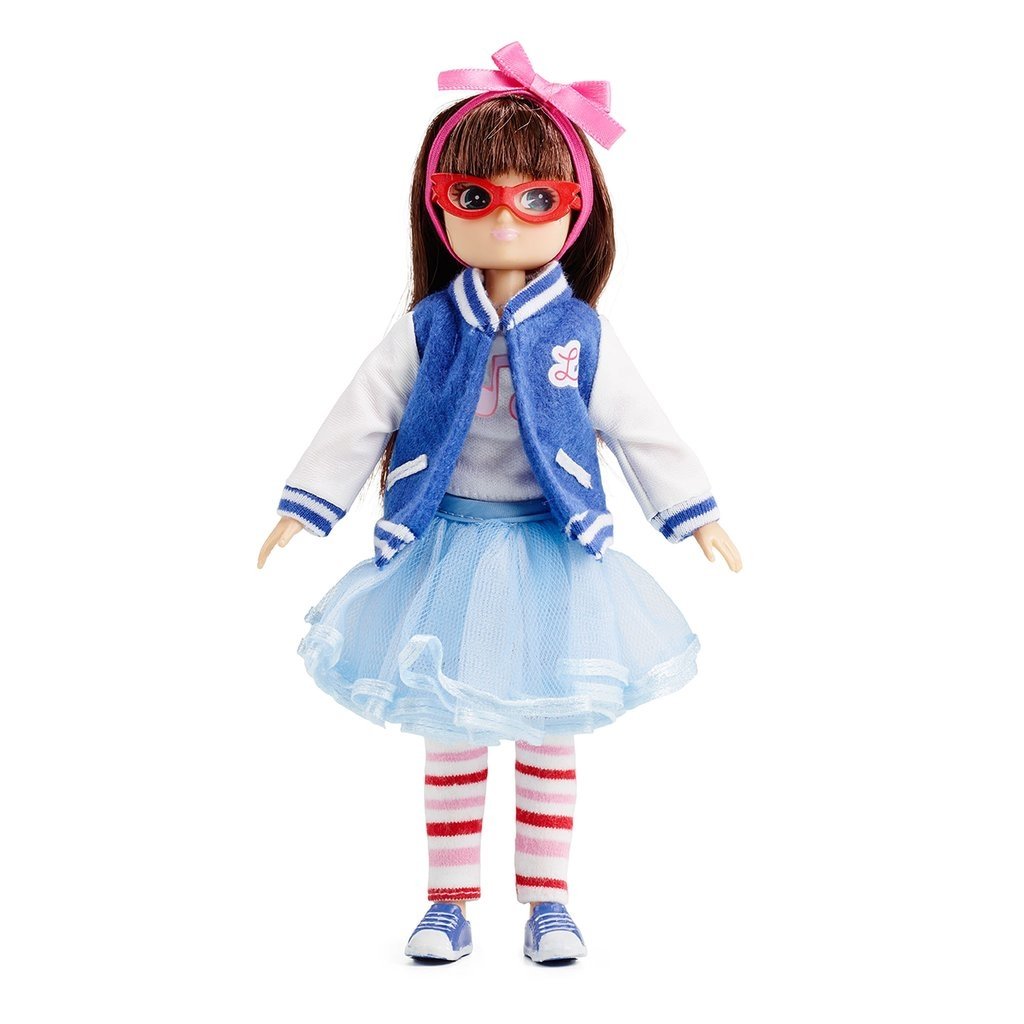 Doll with glasses