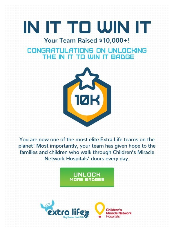 Team and Extra Life 2018 Page 2 Guild Wars 2 Discussion