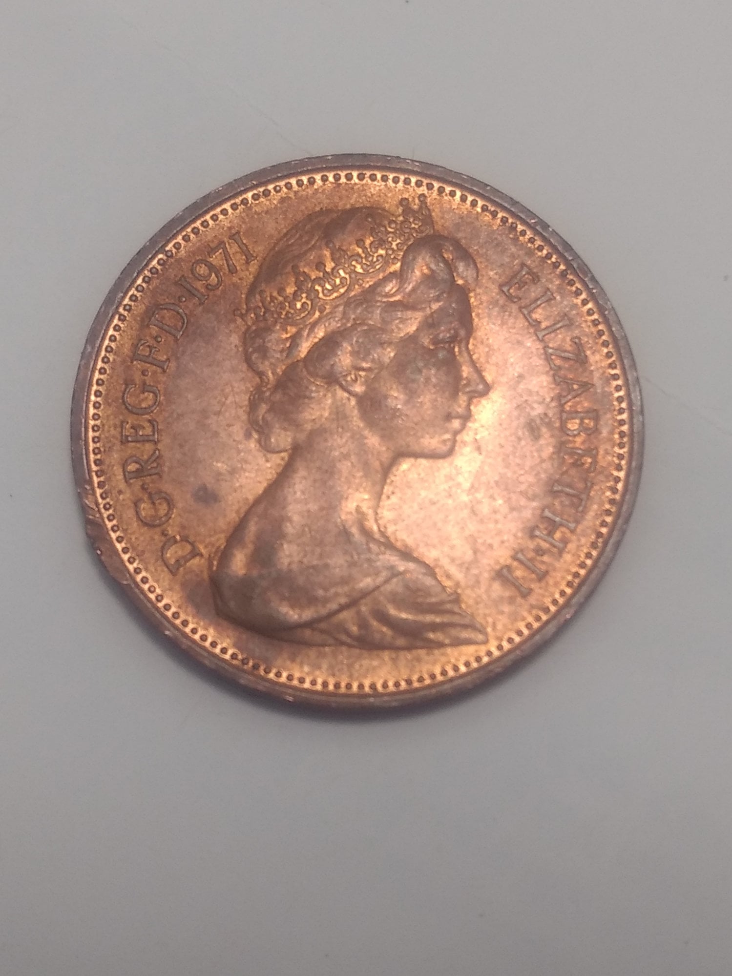 Extremely Rare 1971 2p New Pence Collectors Universe Extremely Rare 1971 2p New Pence Collectors Universe