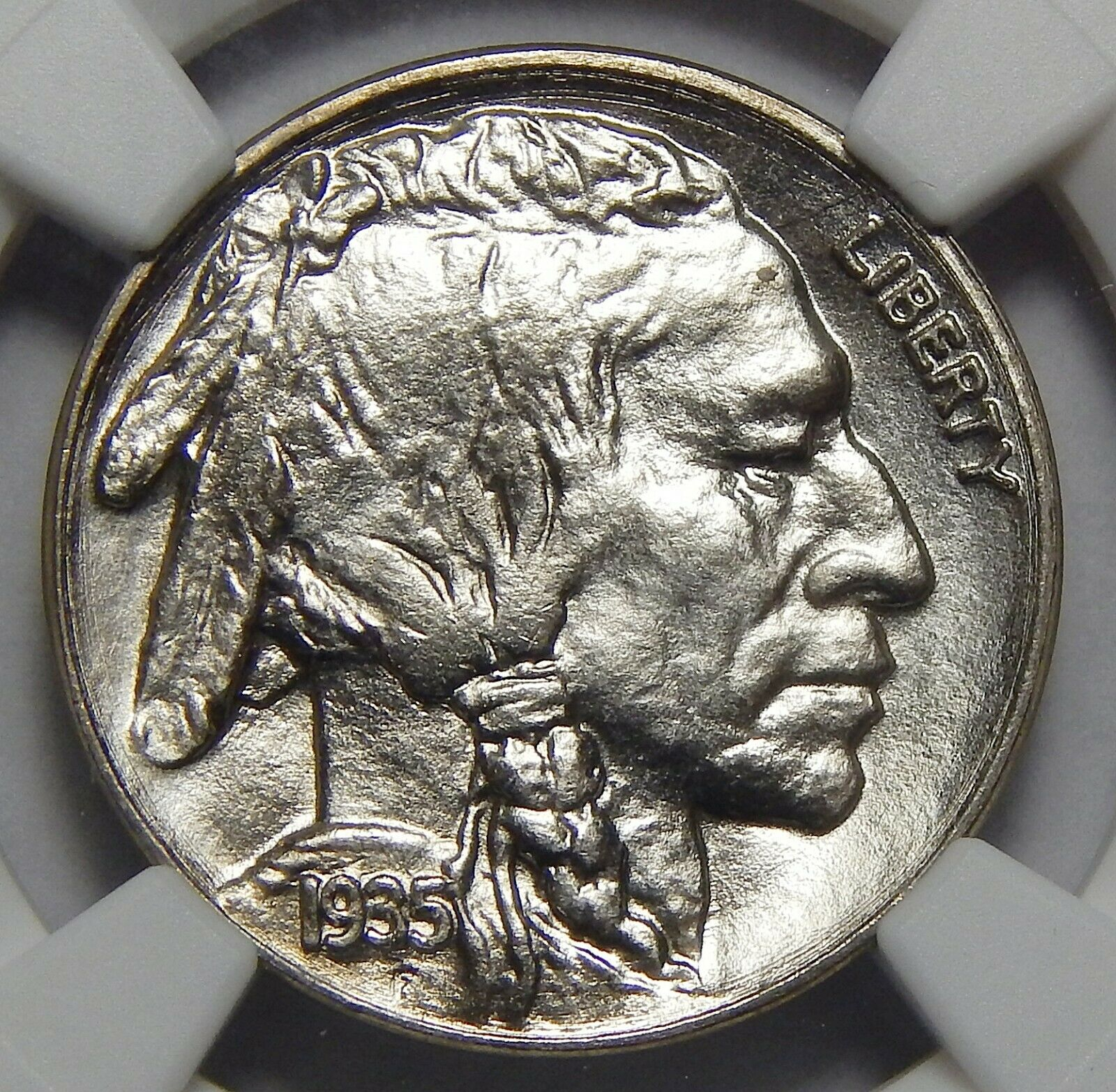 Pricing On 1935 Slabbed MS68 Buffalo Nickels Collectors Universe