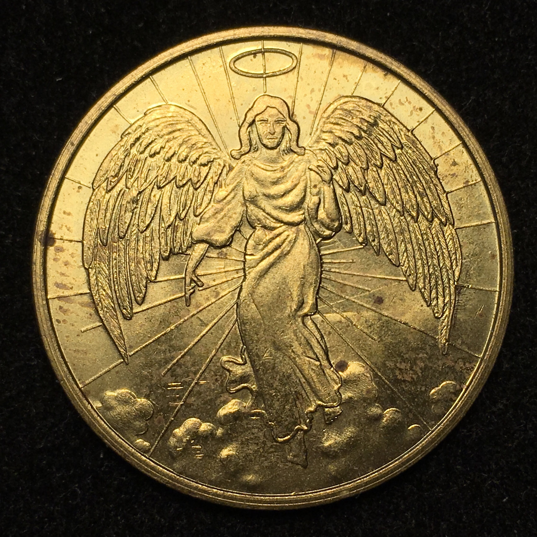 What Is This Guardian Angel Coin And Could This Be Solid Gold Where 