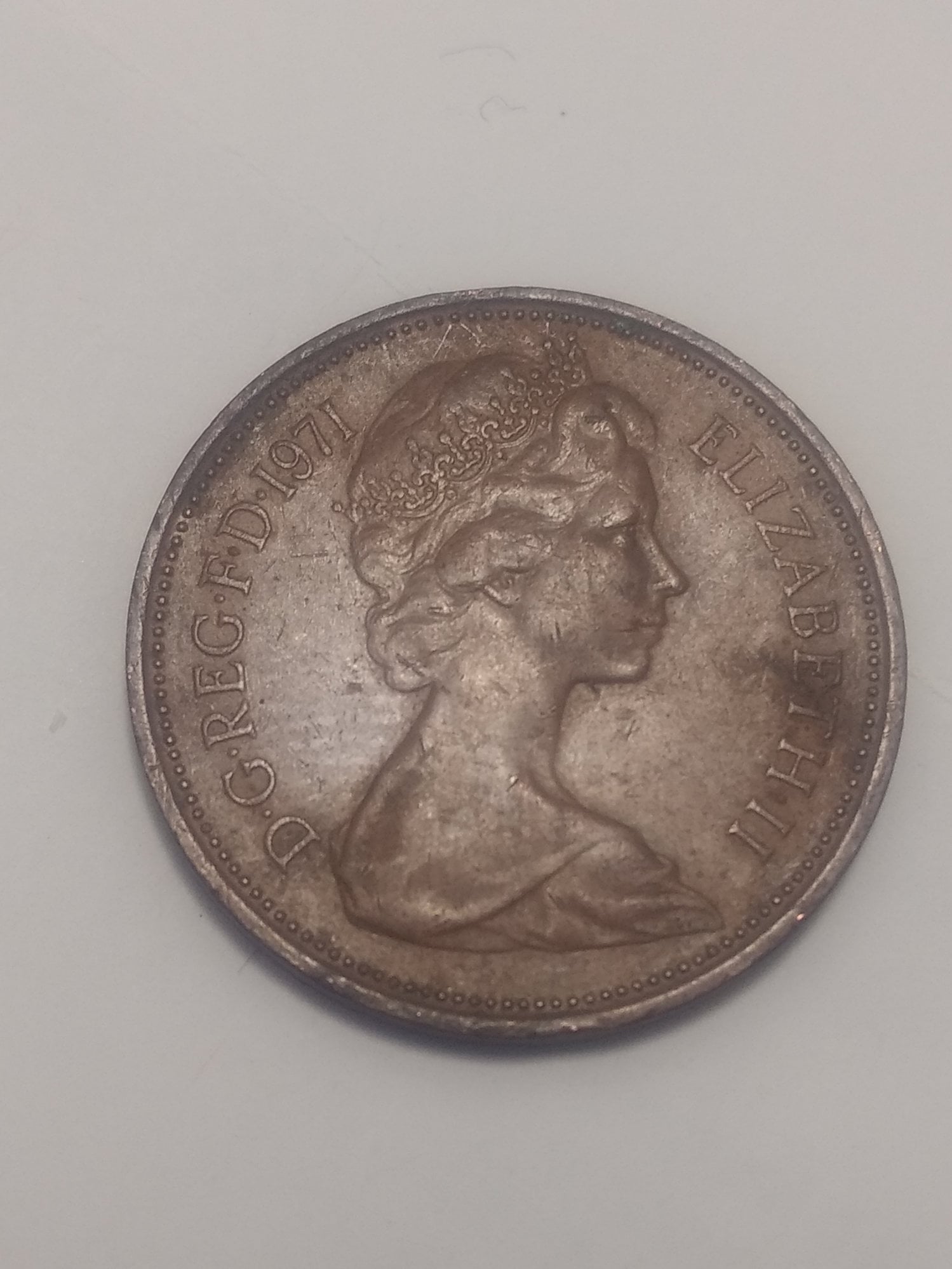 Extremely Rare 1971 2p New Pence Collectors Universe Extremely Rare 1971 2p New Pence Collectors Universe