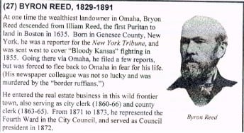Numismatic graves in Omaha. Byron Reed and J. Hewitt Judd Pictures and ...