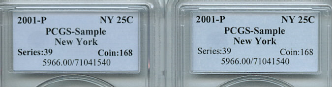 conder101: 2 PCGS slab label types and another NGC sample ...