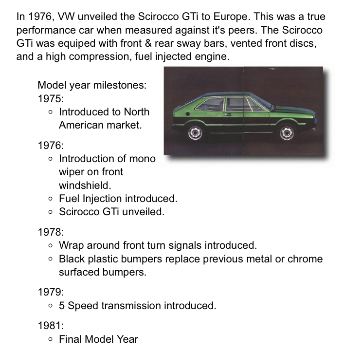 Volkswagen Scirocco Hutch Forums