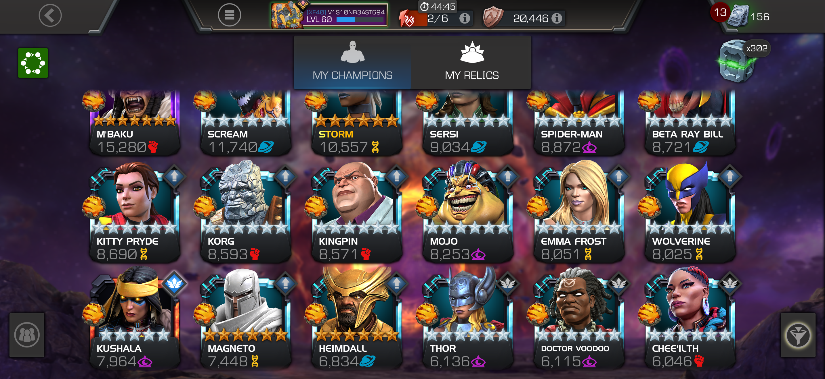 MCOC Incursions - Marvel Contest of Champions