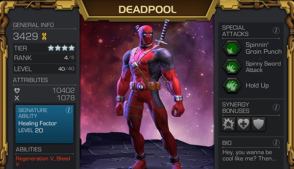 Bring Back Red Og Deadpool As An 4 Version Marvel