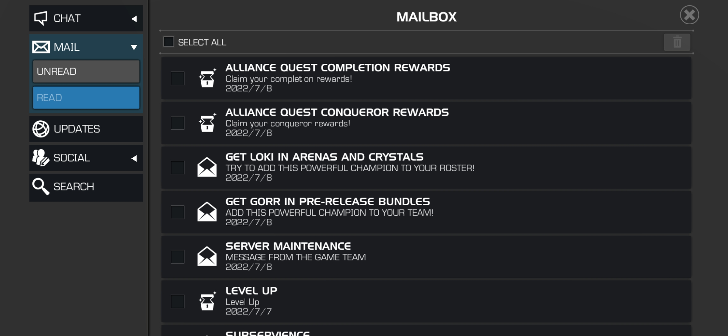 Why I didnt get the reward? — Marvel Contest of Champions
