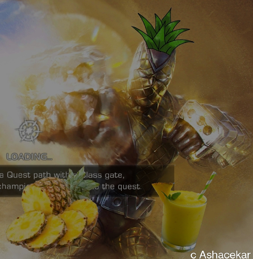 Ladies and Gentlemen, Behold the Pineapple Man — Marvel Contest of