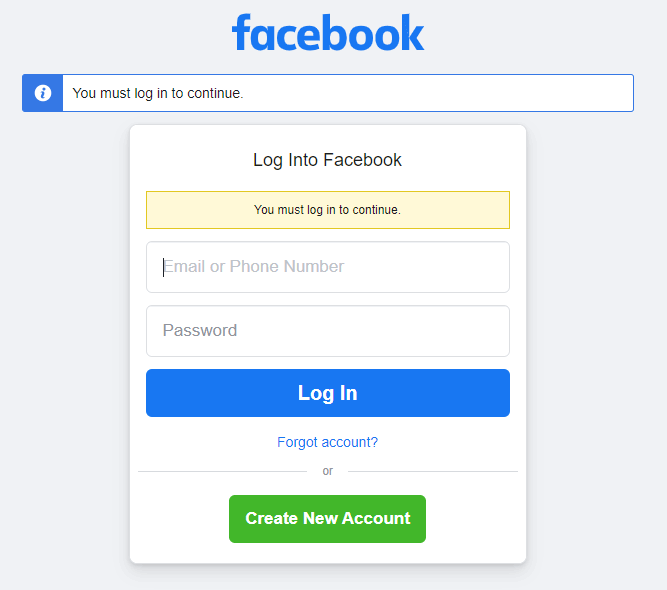 Facebook login in with How to