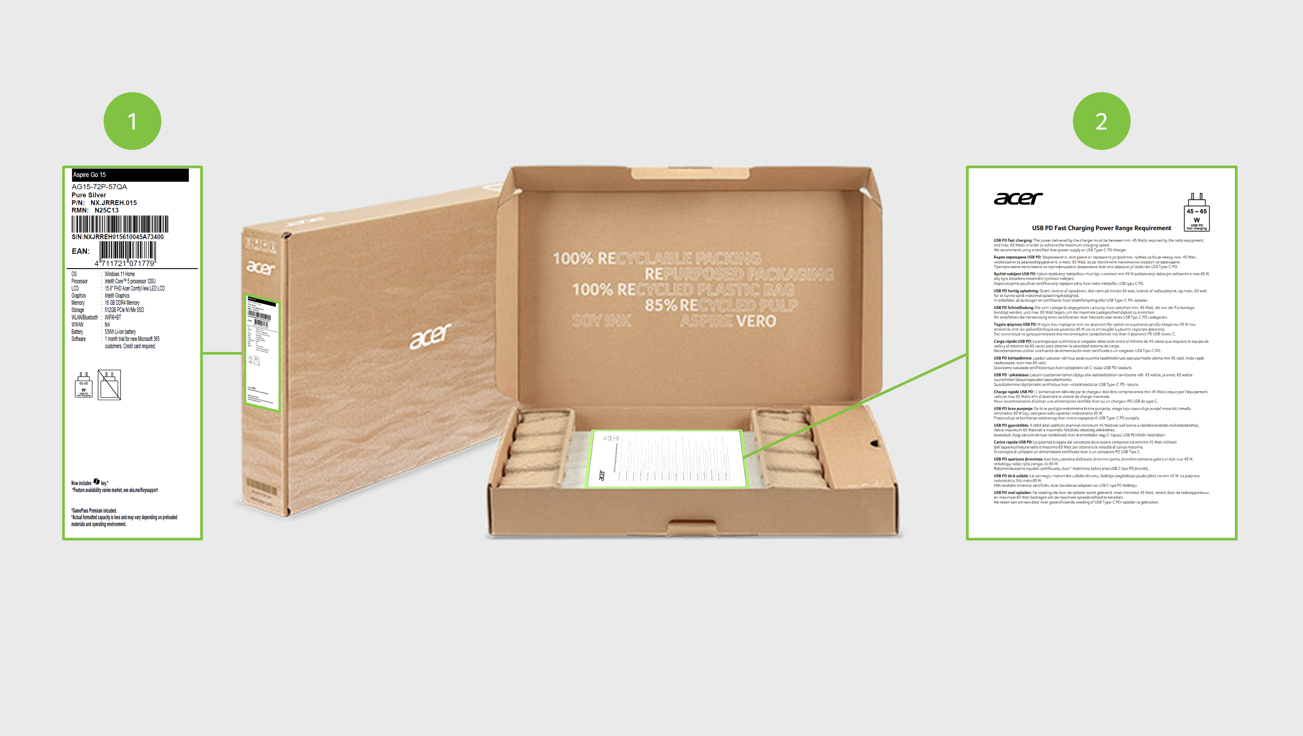 No Charger in the Box of Your New Acer Tablet, Notebook or Chromebook ...